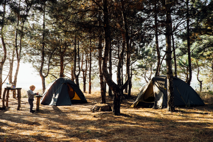 tente camping nature Vendee​